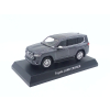 Toyota Land Cruiser ZX 2021 gray (with Japanese book) - skala 1:64 - Kyosho